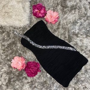 JS Boutique Sequin Strap Dress Women size 2